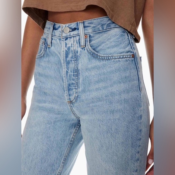 Denim Forum by Aritzia jeans-The Boyfriend High Rise Loose size 28-Retail $110 - Picture 3 of 12